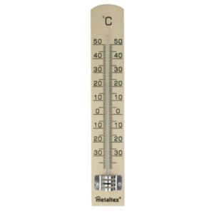 Photo de METALTEX Thermomètre intérieur en hêtre