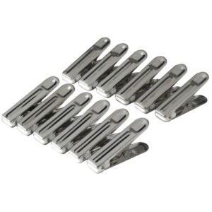 Photo de METALTEX Pinces à linge inox x 12