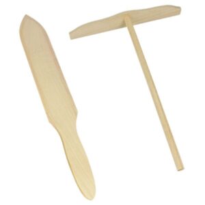 Photo de METALTEX Lot Spatule + Raclette à crêpe