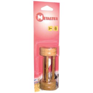Photo de METALTEX Sablier bois 3 minutes