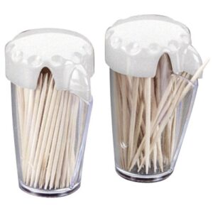 Photo de METALTEX Cure dents bois lot 2 x 100