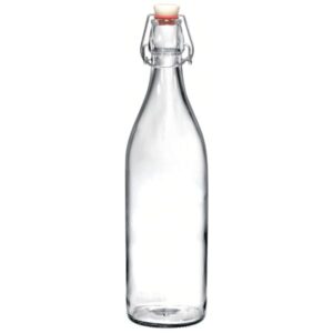 Photo de BORMIOLI Bouteille 1 L Transparente - Giara
