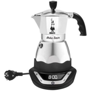 Photo de BIALETTI Cafetière italienne électrique 3 tasses - Moka Timer
