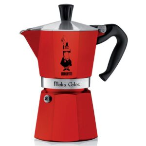 Photo de BIALETTI Cafetière italienne 3 tasses Rouge - Moka Express Color