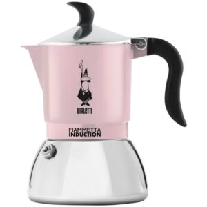 Photo de BIALETTI Cafetière italienne 4 tasses Rose Pastel - Fiammetta