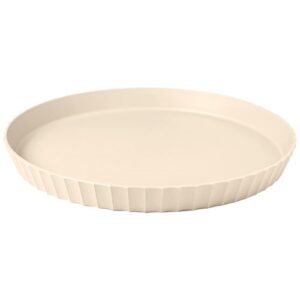 Photo de BLIM PLUS Plat à tarte 30 cm Crème - Paestum Atena