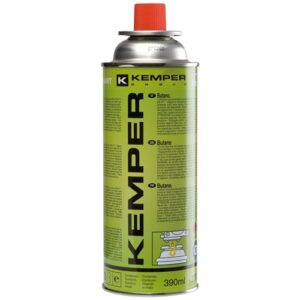 Photo de KEMPER Cartouche de gaz butane 390ml à baïonnette
