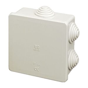 Photo de ELECTRALINE Boîte de dérivation carrée 80x80mm p.40mm vrac