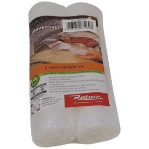 Photo de REBER Lot 2 rouleaux sous vide 20 cm x 6 m