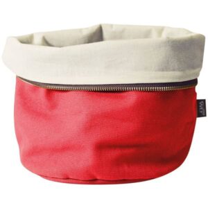 Photo de WD LIFESTYLE Corbeille à pain Rouge avec coussin chauffant