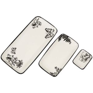 Photo de WD LIFESTYLE Set 3 plats rectangulaires - Pechino