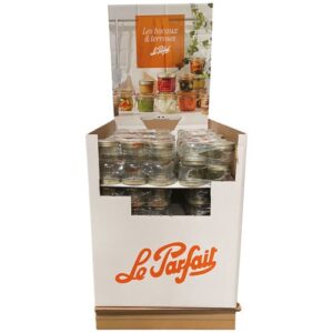 Photo de LE PARFAIT Box 40 Lots 6 terrines 350 g / 100 mm - Familia Wiss *