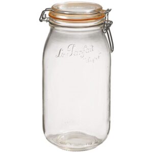 Photo de LE PARFAIT Lot de 6 bocaux 2 L / 85 mm - Le Parfait Super
