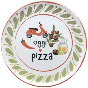 Photo de TOGNANA PORCELLANE S Assiette à pizza 33 cm - Cinzia Pizza