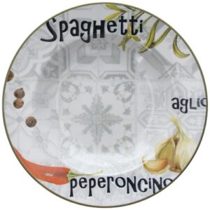 Photo de TOGNANA Assiette à pâtes 29 cm - Spaghetti