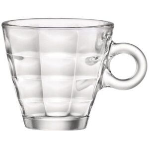 Photo de BORMIOLI CUBE ESPRESSO TASSE S.COUPES CL LOT DE 6 *