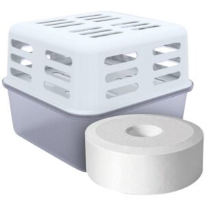 Photo de BOLASECA Absorbeur d'humidité box + recharge galet percé 425 g