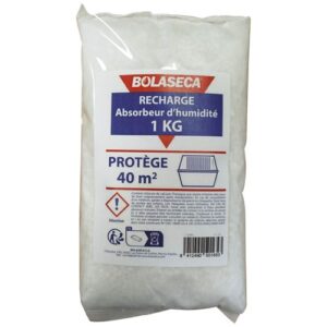 Photo de BOLASECA Recharge absorbeur d'humidité sachet 1 kg