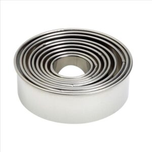 Photo de LACOR Découpoir rond uni de 9 emporte pièces Inox
