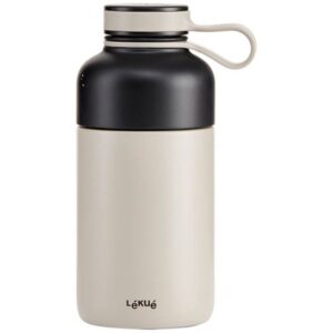 Photo de LEKUE Bouteille isotherme 0.3 L Grise - Bottle To Go