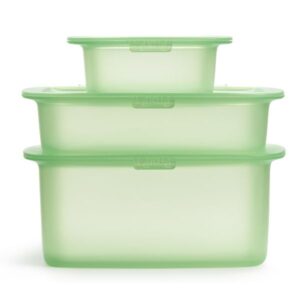 Photo de LEKUE Set 3 boîtes en silicone - Reuse & Reduce