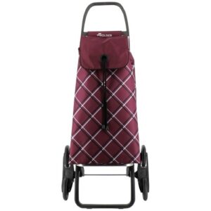 Photo de ROLSER Poussette de marché 6 roues 43 L Bordeaux - Imax Chiara RD6