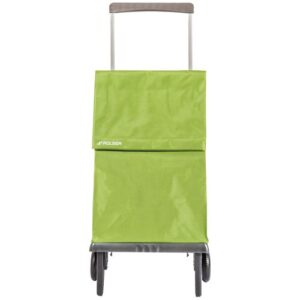 Photo de ROLSER Poussette de marché 2 roues sac pliable Plegamatic MF uni vert pomme