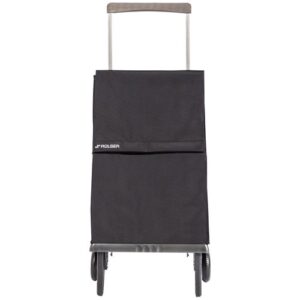 Photo de ROLSER Poussette de marché 2 roues sac pliable Plegamatic MF uni noir