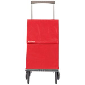 Photo de ROLSER Poussette de marché 2 roues sac pliable Plegamatic MF uni rouge