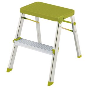 Photo de ROLSER Escabeau / Marche-pied 2 niveaux Vert - M2