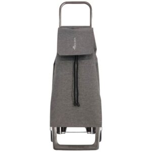 Photo de ROLSER Poussette de marché 2 roues 40 L Grise - Jet Tweed Joy