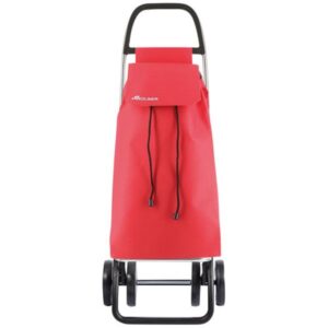 Photo de ROLSER Poussette de marché 4 roues 43 L Rouge - LN Saquet 4
