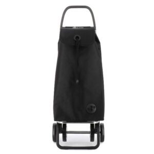 Photo de ROLSER Poussette de marché 4 roues 43 L Noire - Imax MF Dos+2