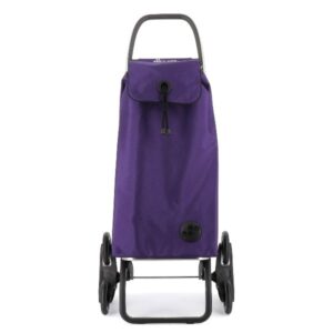 Photo de ROLSER Poussette de marché 6 roues 43 L Lilas - Imax MF RD6