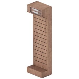 Photo de ARCOS Meuble présentoir bois 190 x 50 x 37.5 cm *
