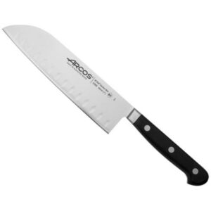 Photo de ARCOS Couteau Santoku alvéolé 18 cm - Opera