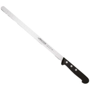 Photo de ARCOS Couteau à Saumon flexible alvéolé 29 cm - Universal
