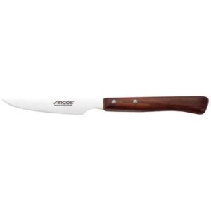 Photo de ARCOS Couteau à steak lame lisse 11 cm - Bois Brun