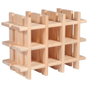 Photo de ASTIGARRAGA Casier range 9 bouteilles Rioja 32.5x43x22cm