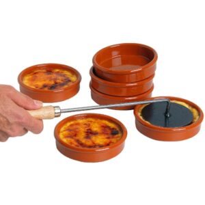 Photo de GRAUPERA CERAMIQUES SA Service crème brûlée de 6 coupelles émaillées
