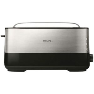 Photo de PHILIPS Grille-pain Inox & Noir - Viva Collection - HD2692.90