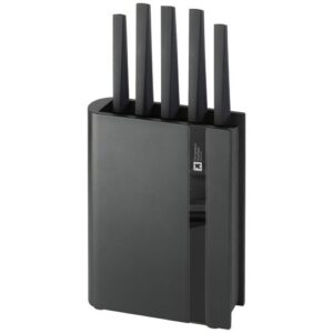 Photo de RICHARDSON SHEFFIELD Bloc 5 couteaux Noir - Edge