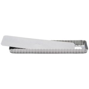 Photo de PATISSE Moule à tarte rectangle 35 x 11 x 2.5 cm - Silver Top