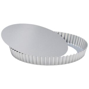 Photo de PATISSE Moule à tarte rond 24 cm - Silver Top