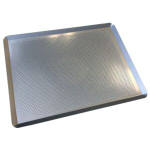 Photo de PATISSE Plaque à pâtisserie perforée 40 x 30 cm - Silver Top