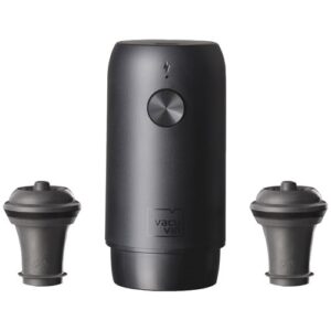 Photo de VACUVIN Pompe à vin électrique + 2 bouchons - Wine Saver