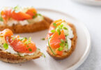 Photo de la recette : Recette Bruschettas de saumon