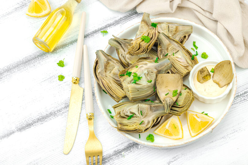 Photo de la recette : Recette artichaut Italien traditionnel
