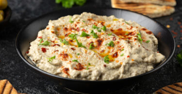 Photo de la recette : Recette baba ganoush aubergines