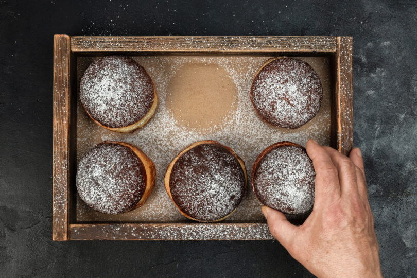 Photo de la recette : Recette beignets aux chocolat